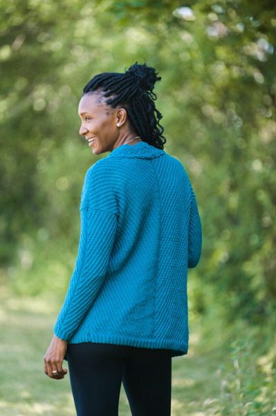 Teal We Meet Again Cardigan - I Like Knitting